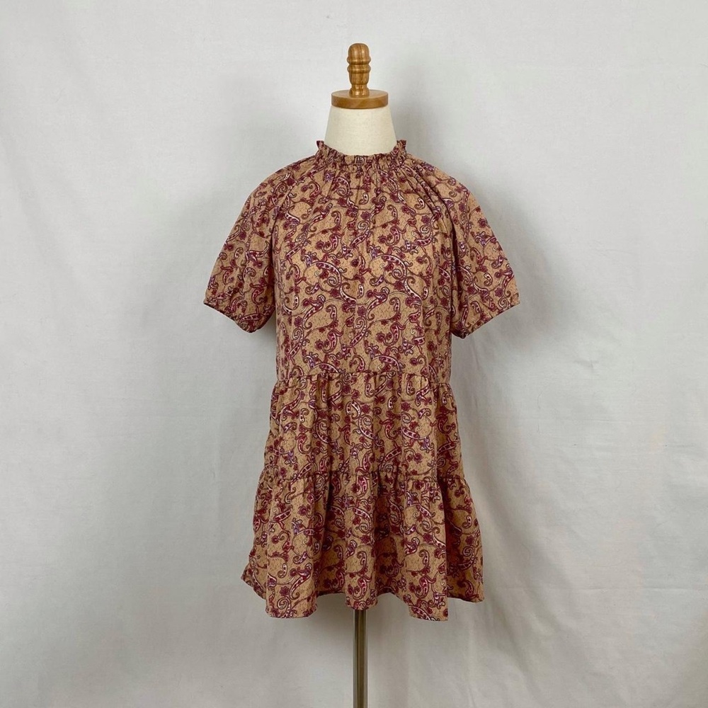 Paisley Mini Dress